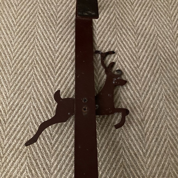 Over the Door Wreath Hanger Iron EUC Like New - Picture 3 of 4